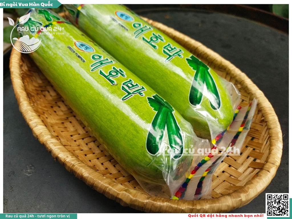 Quả Bí Ngòi Hàn Quốc, bí ngòi Vua - 1 quả