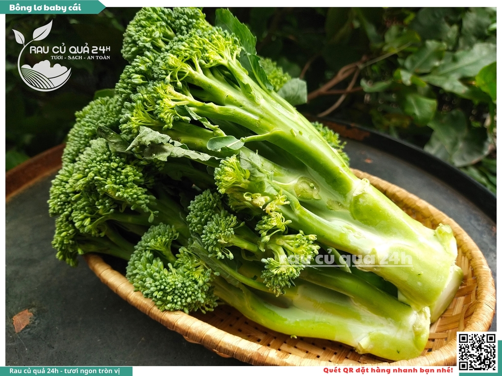 Bông lơ xanh baby cái 500g