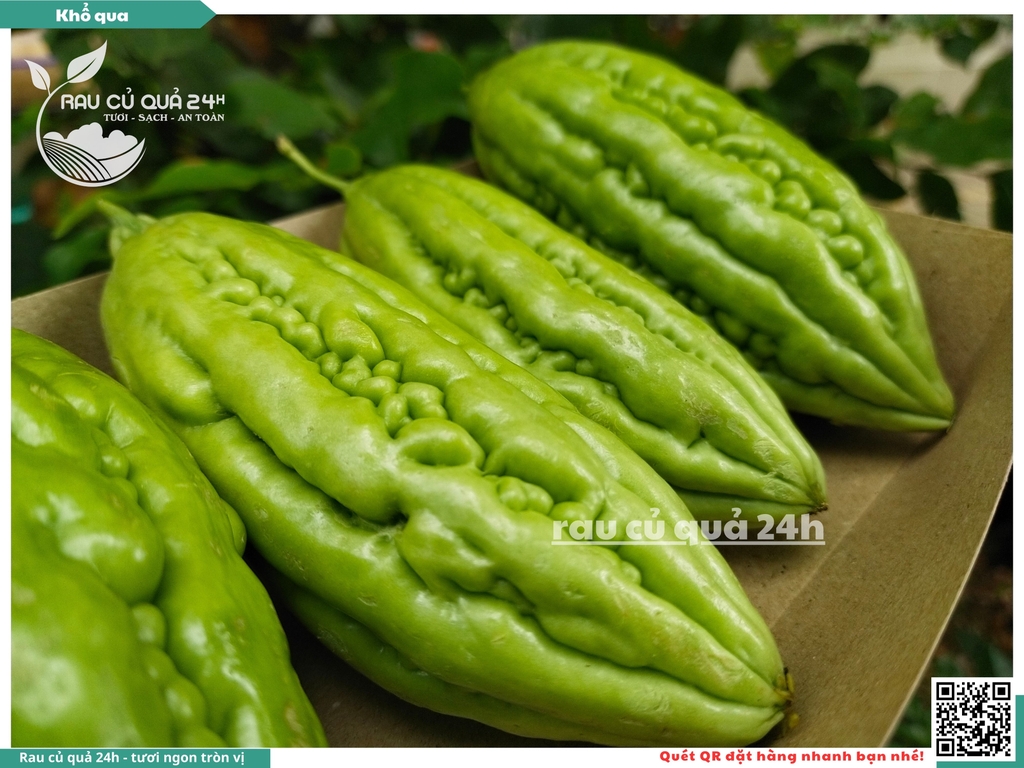 Khổ qua 3 quả khoảng 400g