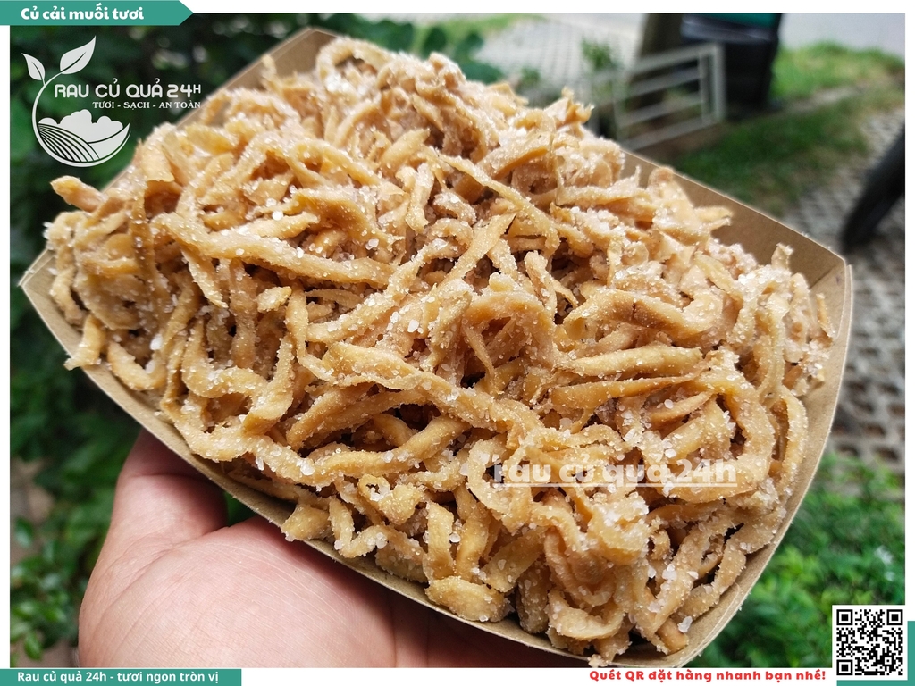 Củ cải cắt sợi muối tươi khoảng 400g