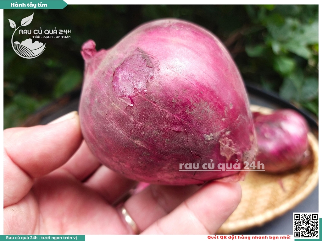 Củ Hành Tây tím 400g