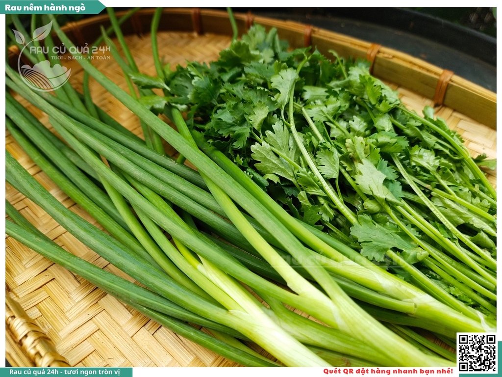 Rau Nêm Hành - ngò khoảng 100g
