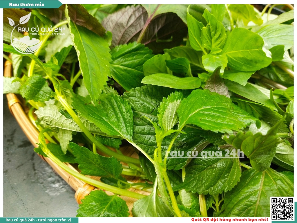 Rau thơm mix các loại