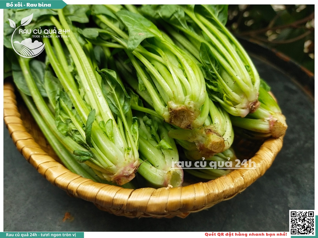 Rau Cải bó xôi (rau bina) - 300g