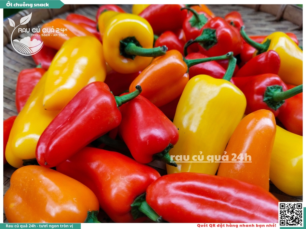 Ớt ngọt snack 200g