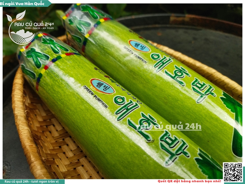 Quả Bí Ngòi Hàn Quốc, bí ngòi Vua - 1 quả