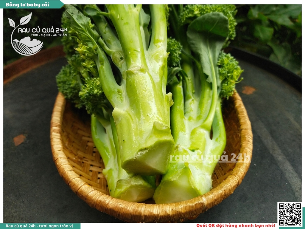 Bông lơ xanh baby cái 500g