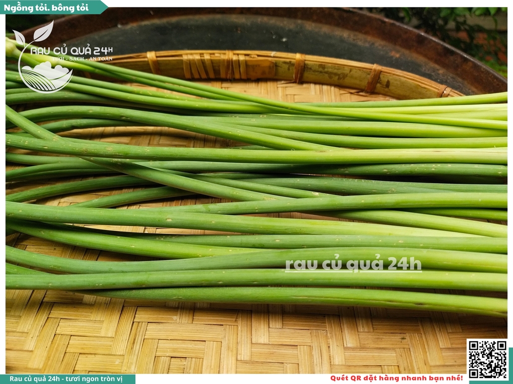 Ngồng tỏi, bông tỏi 500g