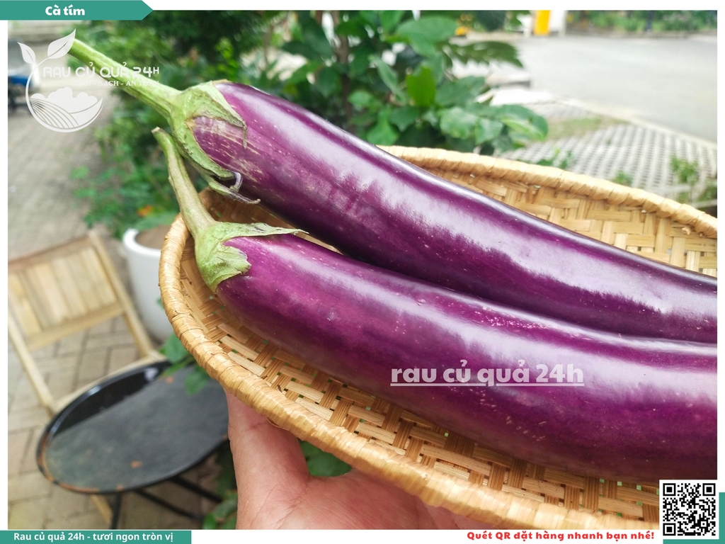 Quả Cà Tím - 2 quả