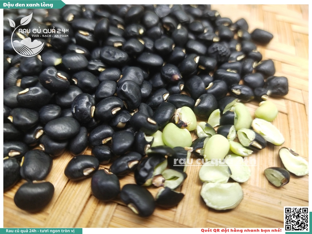 Đậu đen xanh lòng khô - 170g