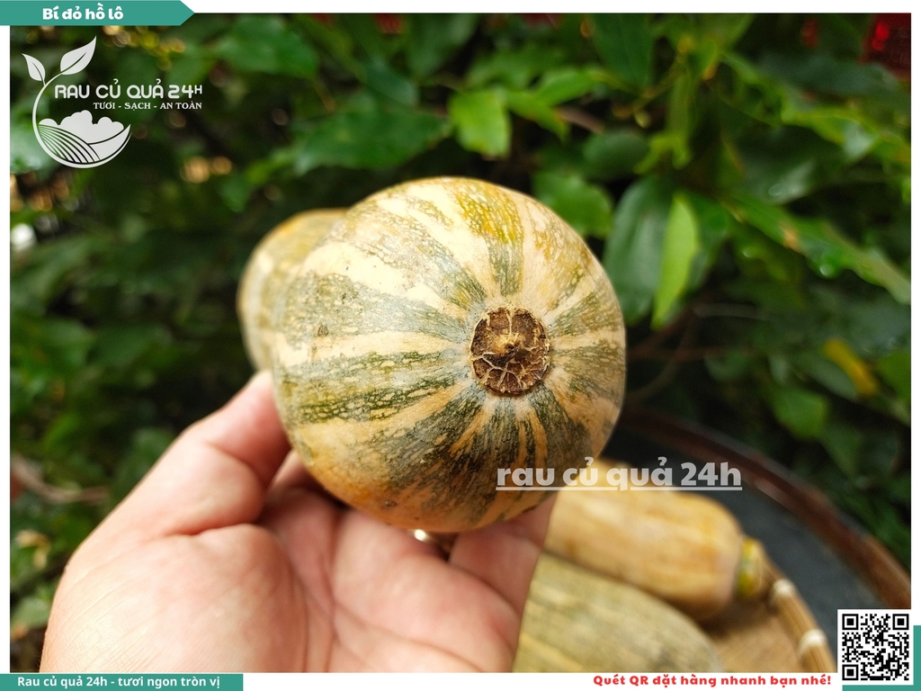 Bí đỏ Hồ Lô 1 quả khoảng 700g