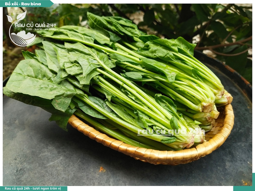 Rau Cải bó xôi (rau bina) - 300g