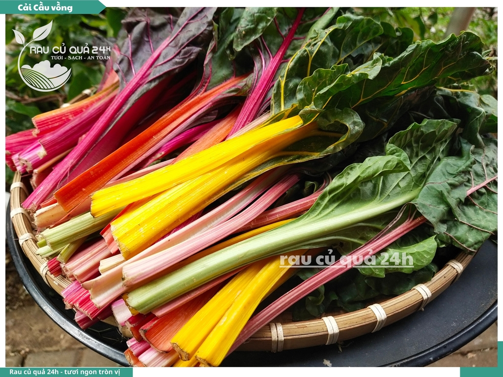 Rau Cải cầu vồng khoảng 300g