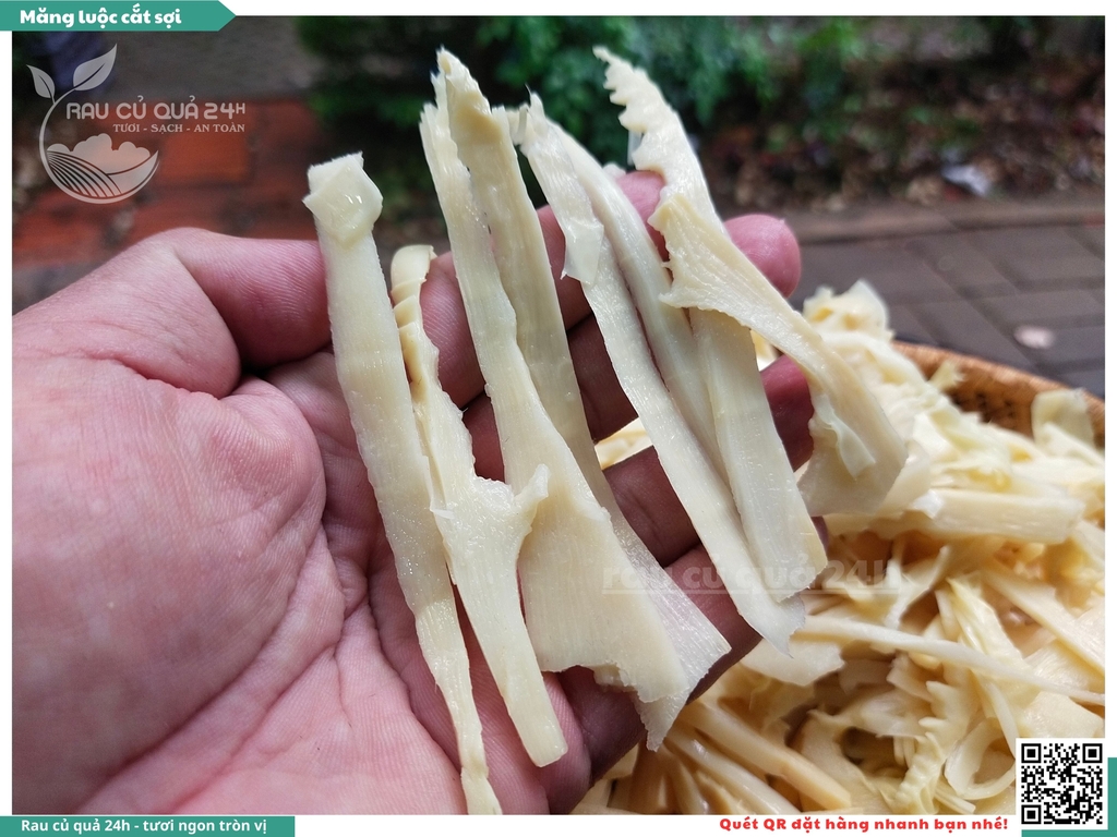 Măng luộc cắt sợi khoảng 400g