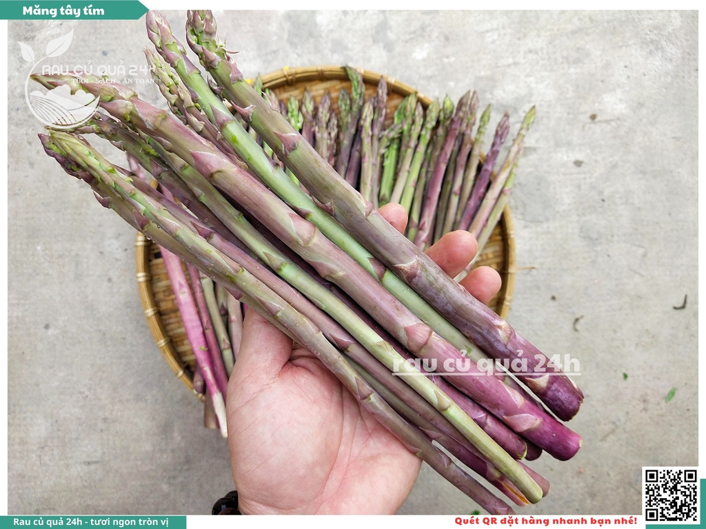 Măng tây tím - 500g