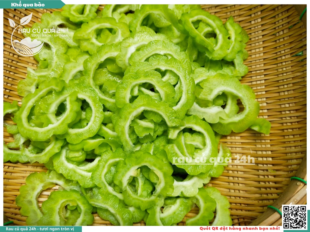 Khổ qua bào khoảng 300 - 500g