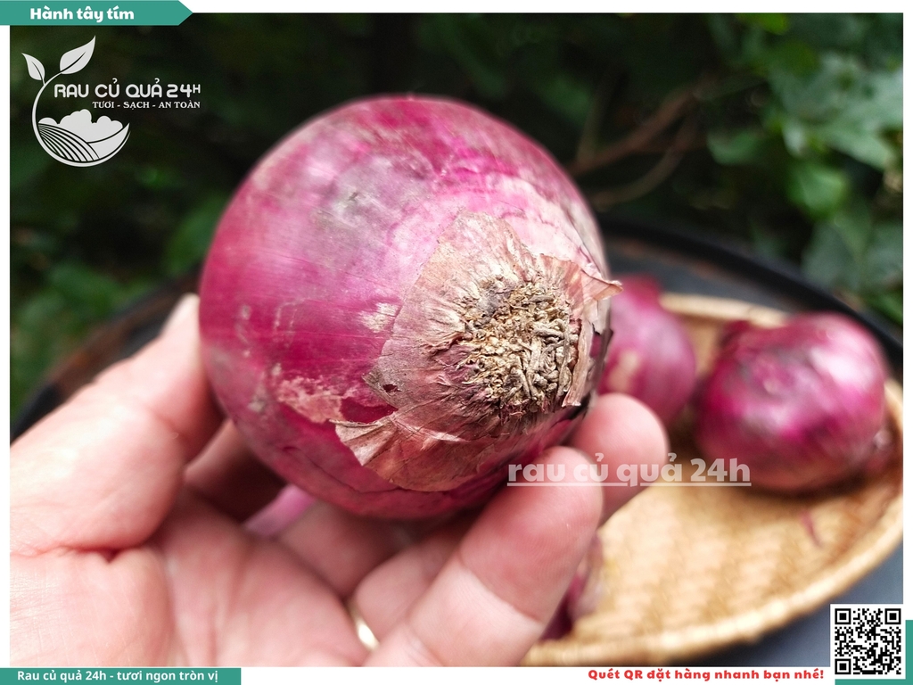 Củ Hành Tây tím 400g