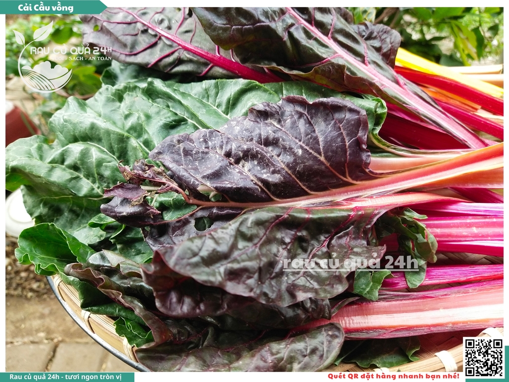 Rau Cải cầu vồng khoảng 300g