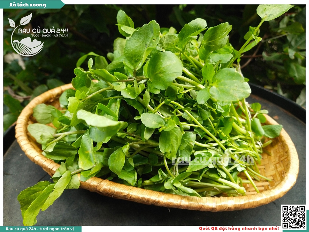 Rau Xà lách xoong Đà Lạt - 400g