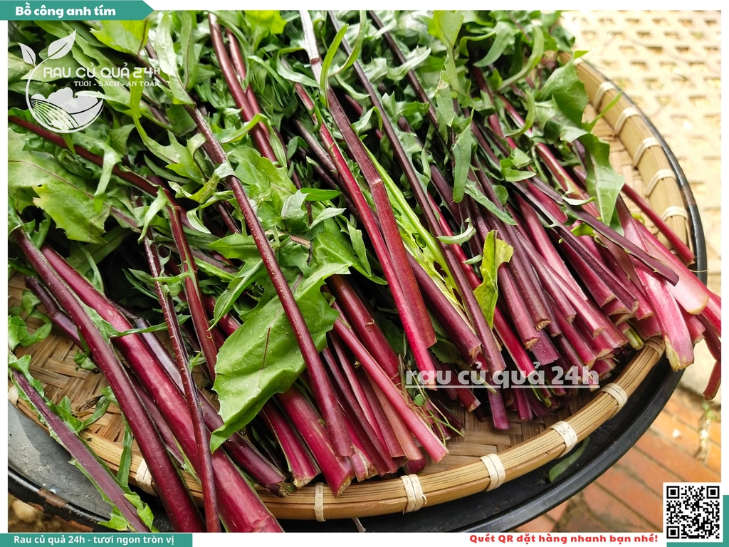Rau Bồ Công Anh Tím khoảng 250g