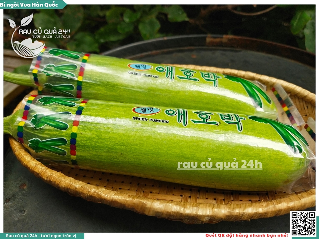 Quả Bí Ngòi Hàn Quốc, bí ngòi Vua - 1 quả