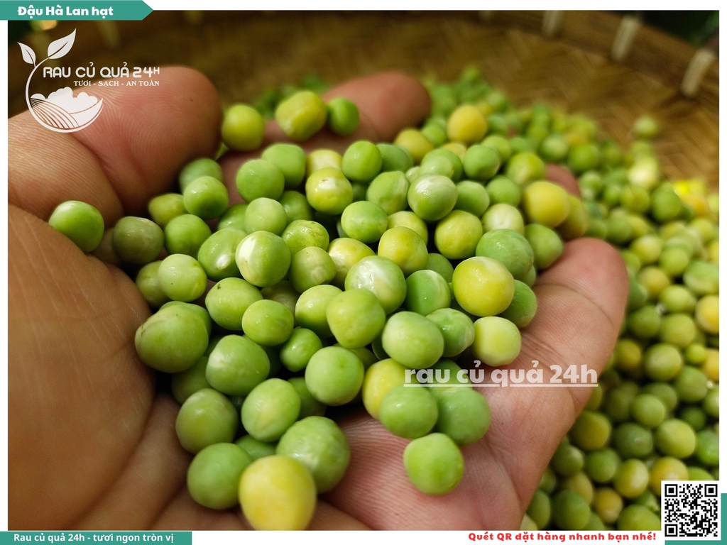 Đậu Hà Lan hạt, đậu bo - 100g