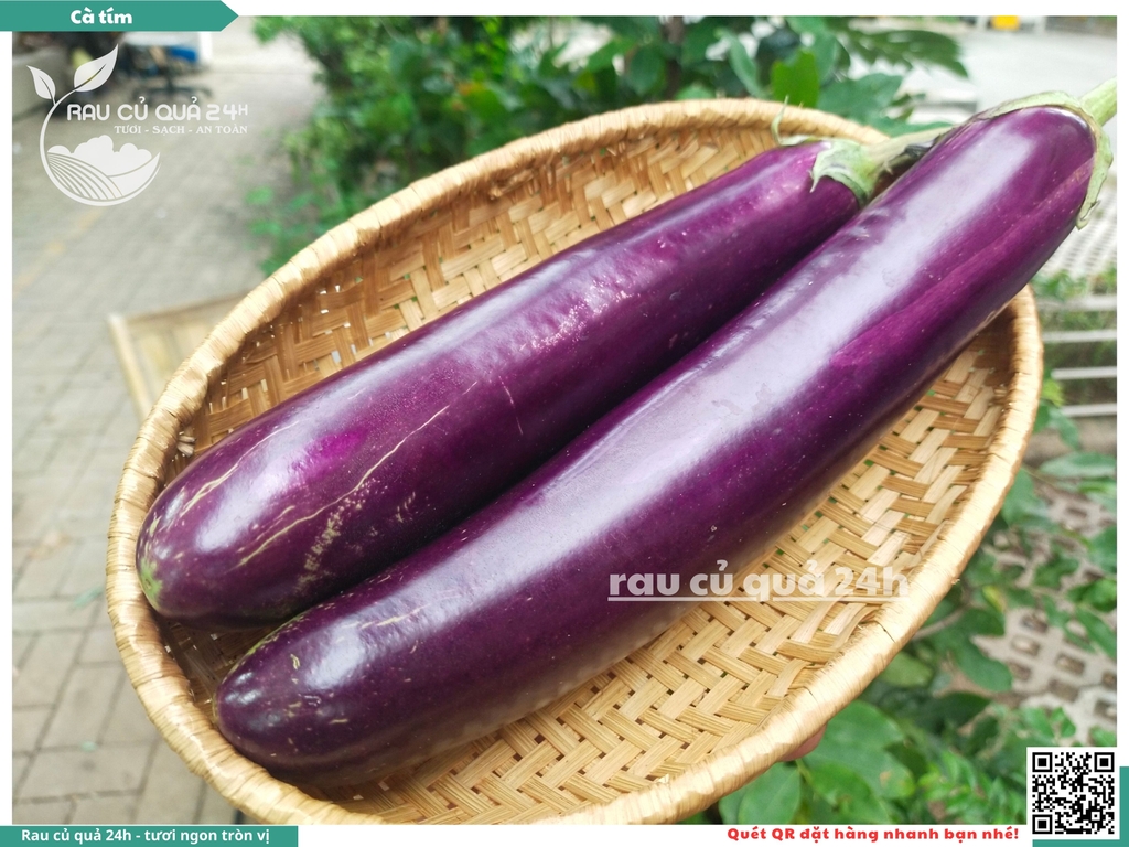 Quả Cà Tím - 2 quả