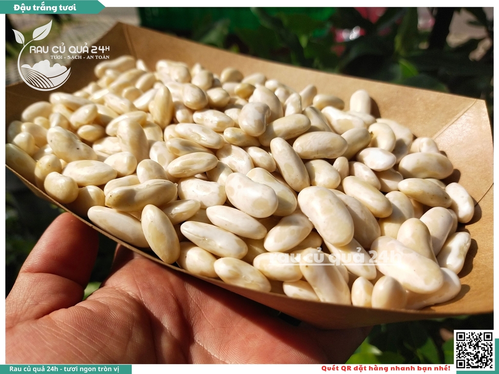 Đậu trắng tươi - 170g