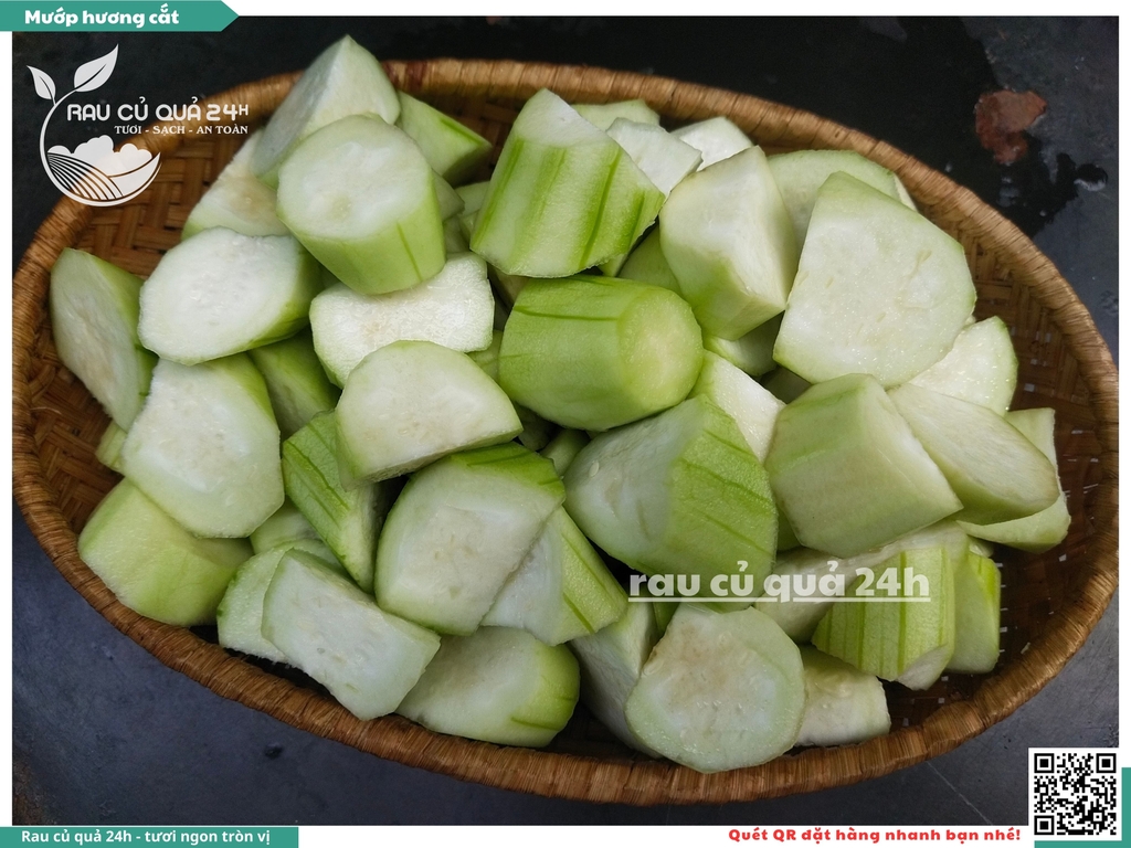 Mướp hương cắt khoảng 400 - 550g