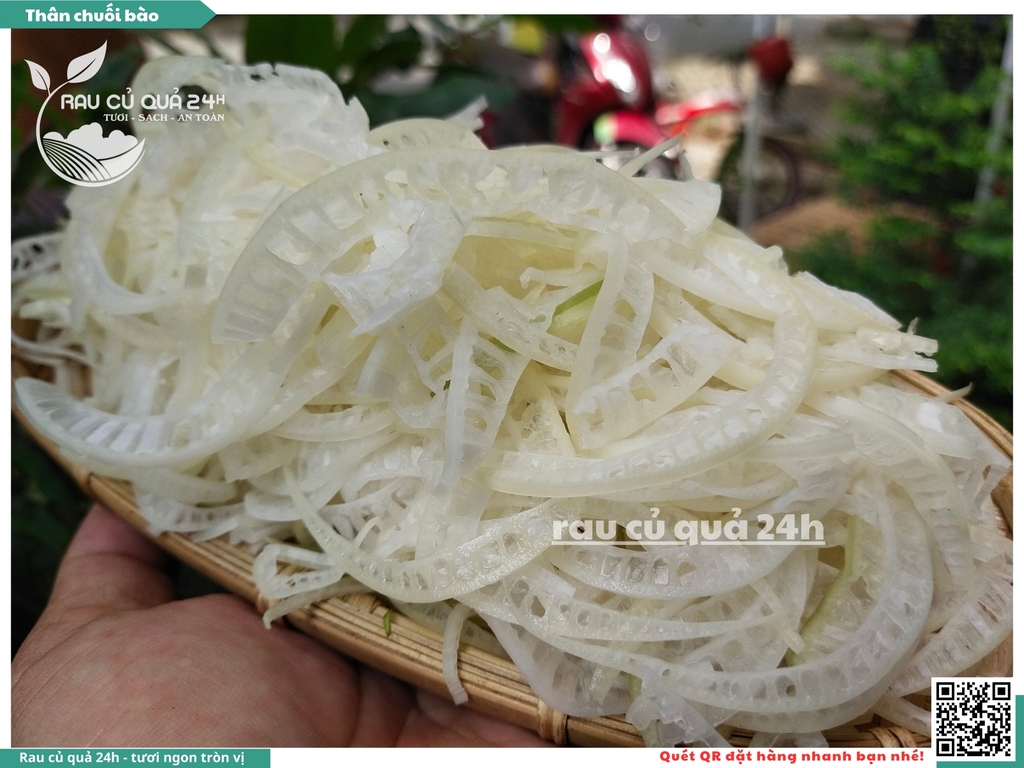 Thân chuối bào 250g