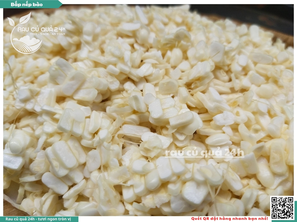 Bắp nếp bào khoảng 150 - 250g