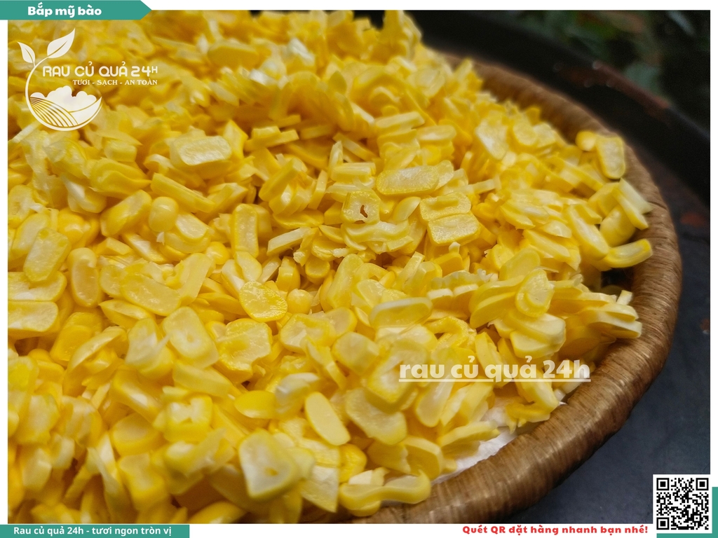 Bắp Mỹ bào khoảng 150 - 250g