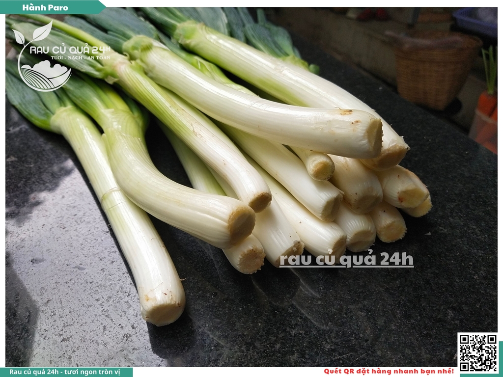 Rau nêm Hành Paro 2 cây khoảng 450g