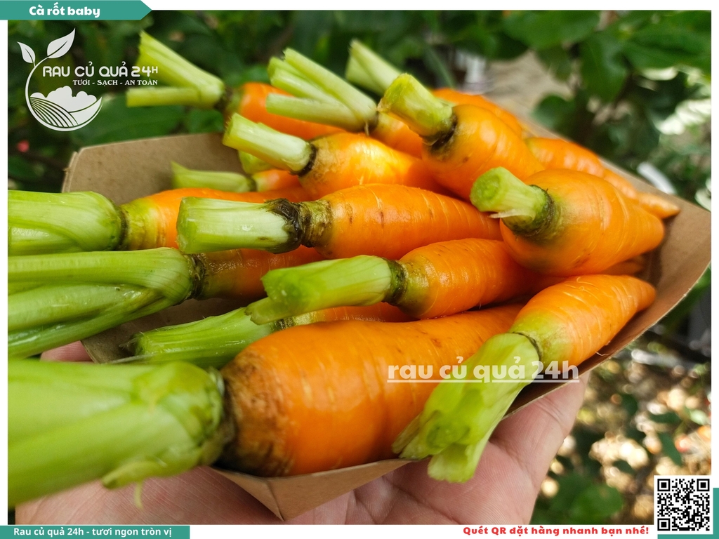 Cà rốt baby khoảng 1kg