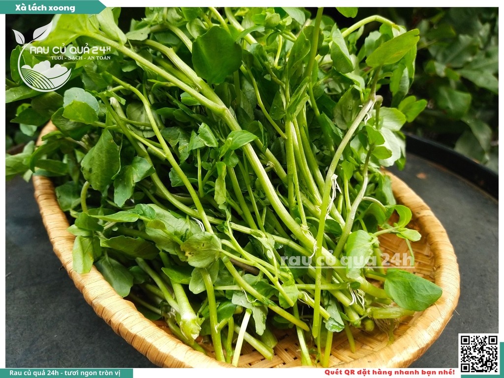 Rau Xà lách xoong Đà Lạt - 400g