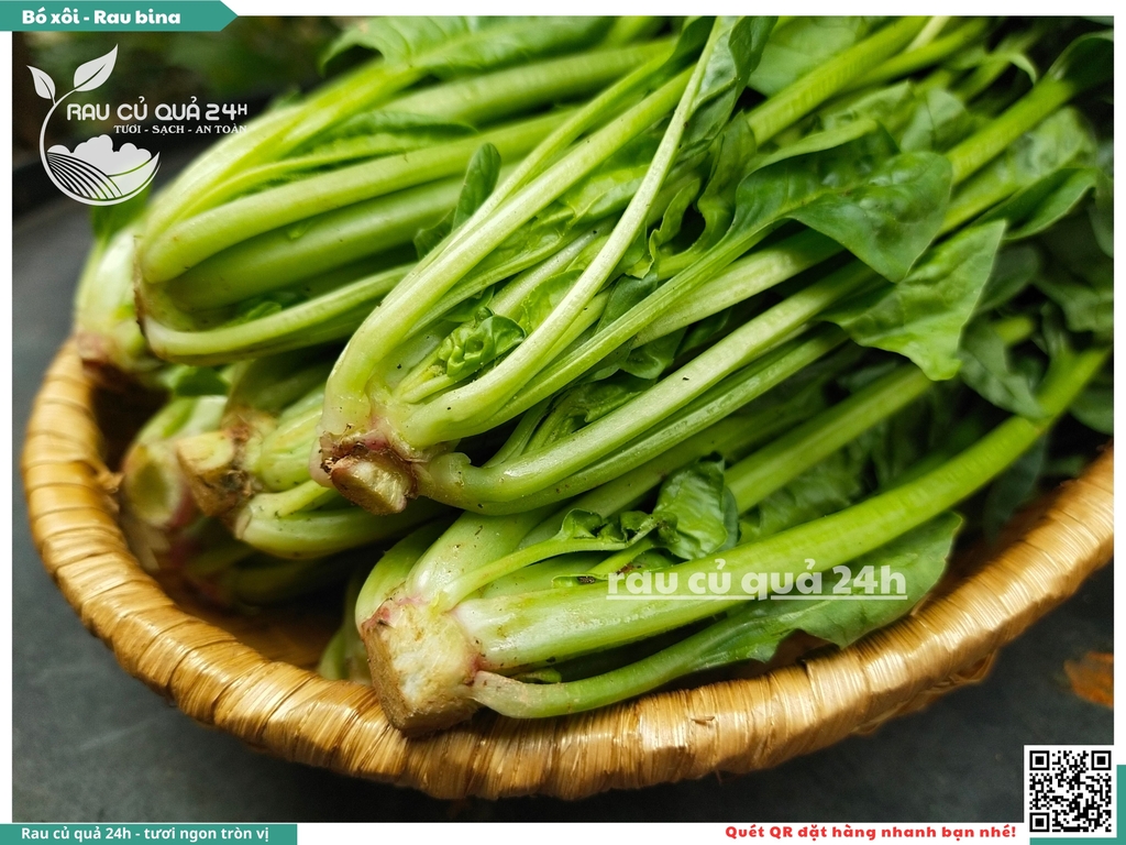 Rau Cải bó xôi (rau bina) - 300g