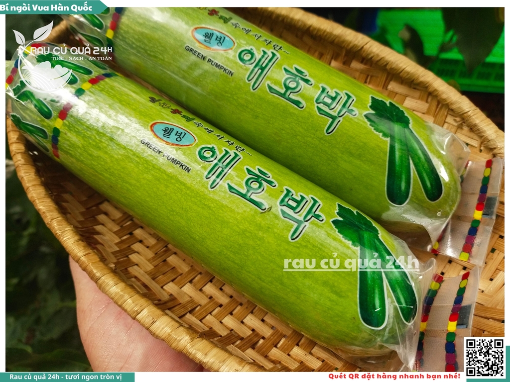 Quả Bí Ngòi Hàn Quốc, bí ngòi Vua - 1 quả