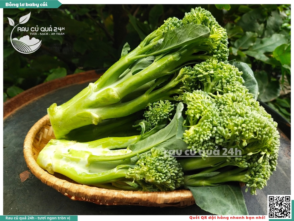 Bông lơ xanh baby cái 500g