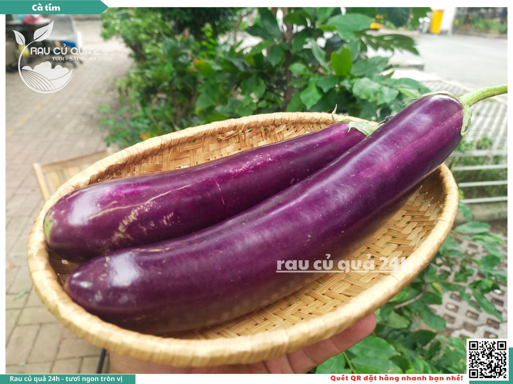 Quả Cà Tím - 2 quả