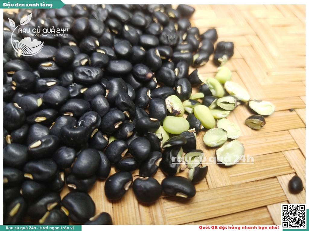 Đậu đen xanh lòng khô - 170g