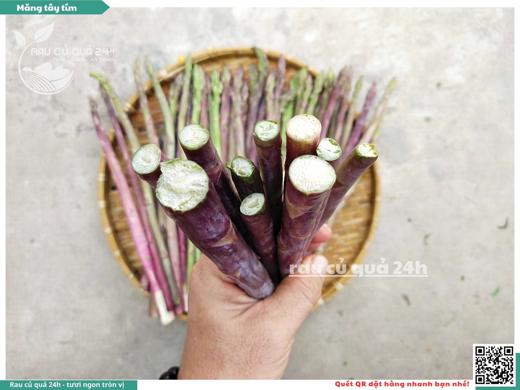 Măng tây tím - 500g