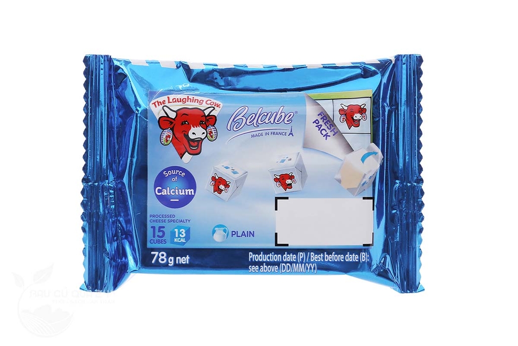 Phô mai vuông vị sữa Con Bò Cười Belcube 78g