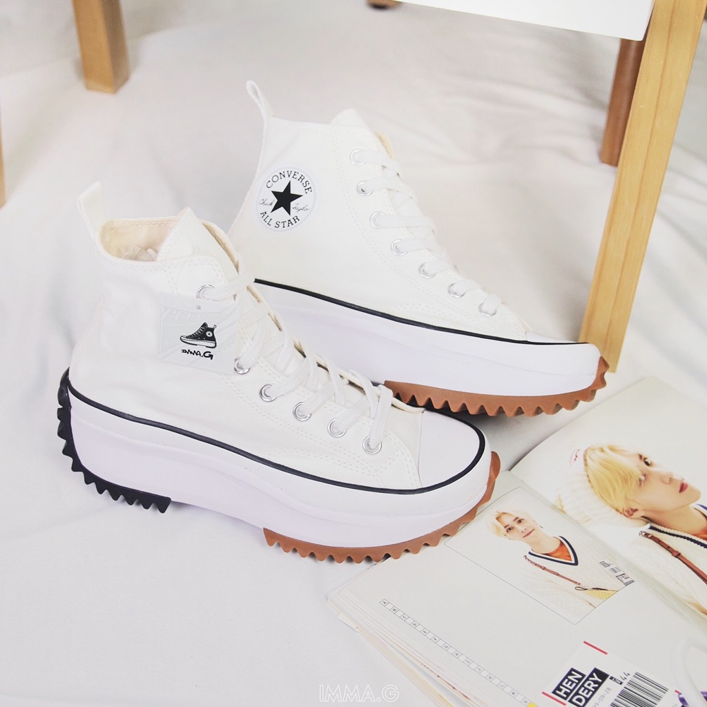 GIÀY CONVERSE RUN STAR HIKE WHITE Hi 166799V GIÀY CONVERSE RUN STAR HIKE WHITE Hi 166799V