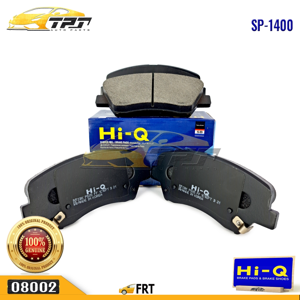 SP1400 Bố Thắng TRƯỚC Hyundai ACCENT 11-16 AVANTE - ELANTRA 11-16 Kia CREARO 13- K3 13- Hi-Q - Korea