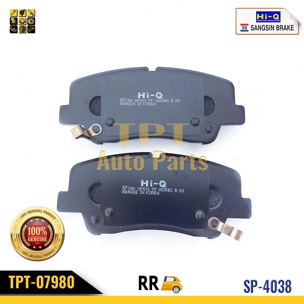 SP4038 Bố Thắng SAU Hyundai SOLATI Hi-Q - Korea