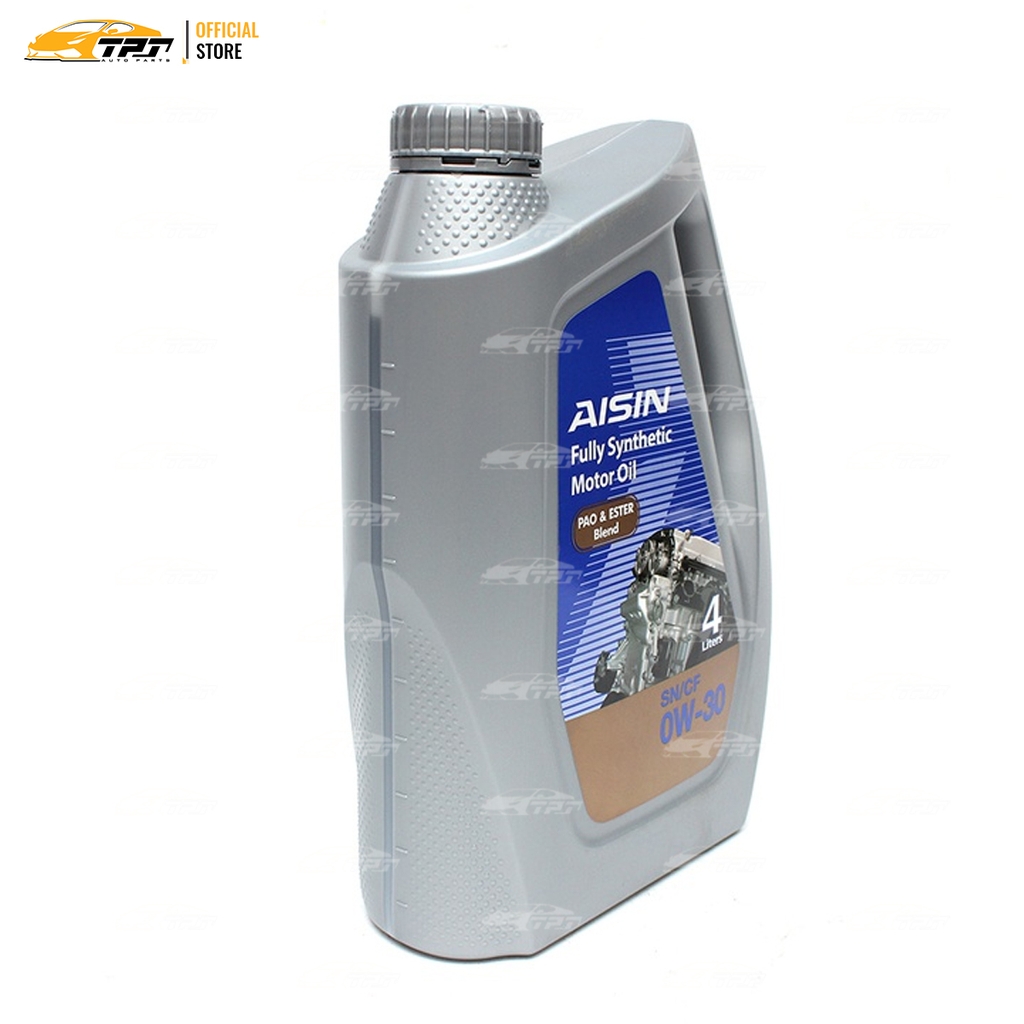 0W-30 SN/CF Nhớt Động Cơ Pao & Ester Blend Fully ESEN0034P [4 Lít] AISIN - Japan