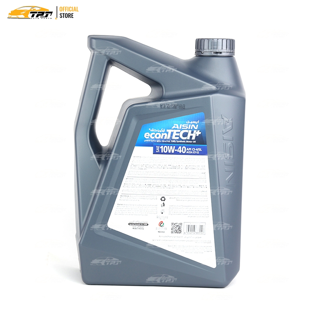 10W-40 CI4/SL Nhớt Động Cơ FULLY SYNTHETIC ECFI1046PN [6 Lit] AISIN