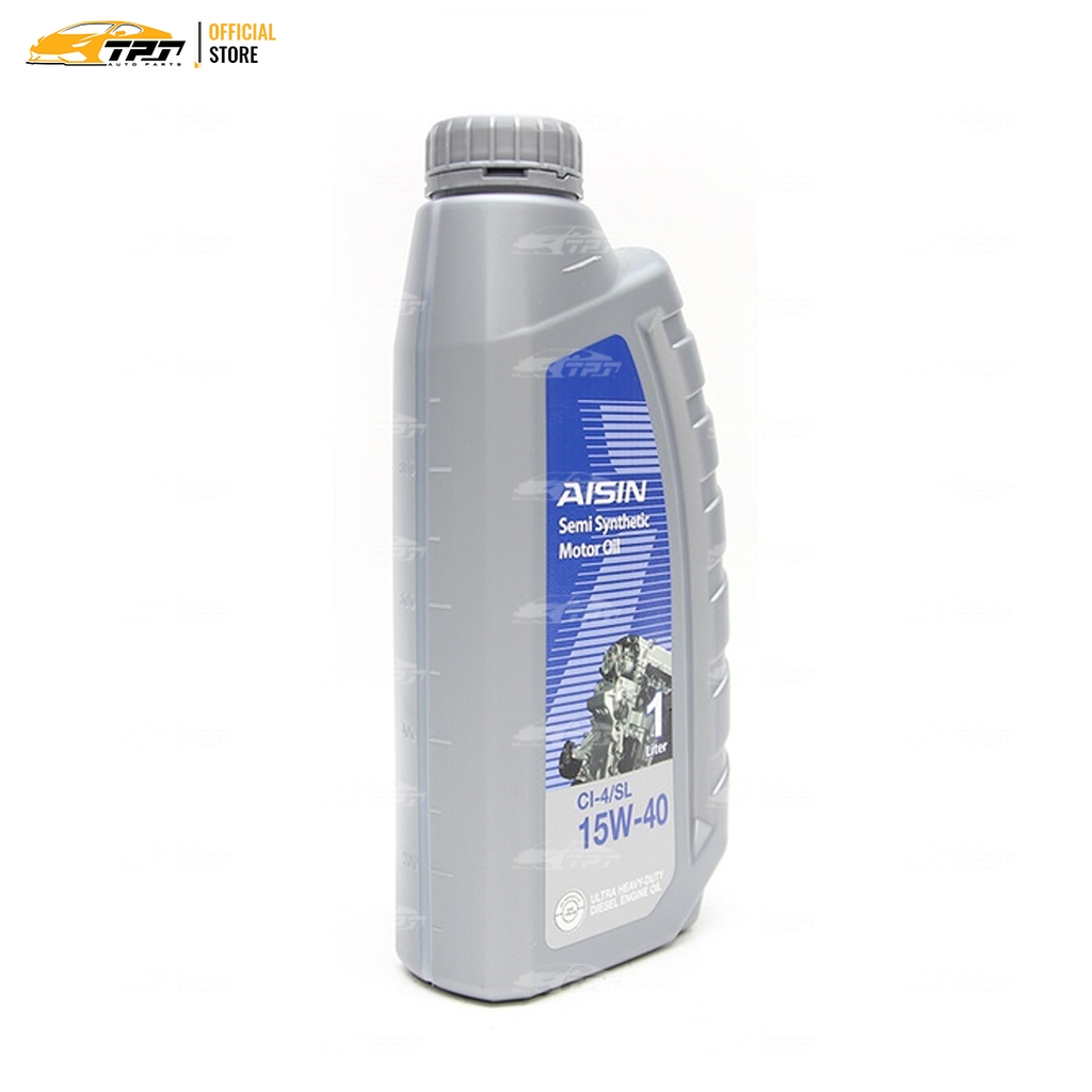 15W-40 CI4/SL Nhớt Động Cơ Semi Synthetic ECSI1541P [1 Lít] AISIN - Japan