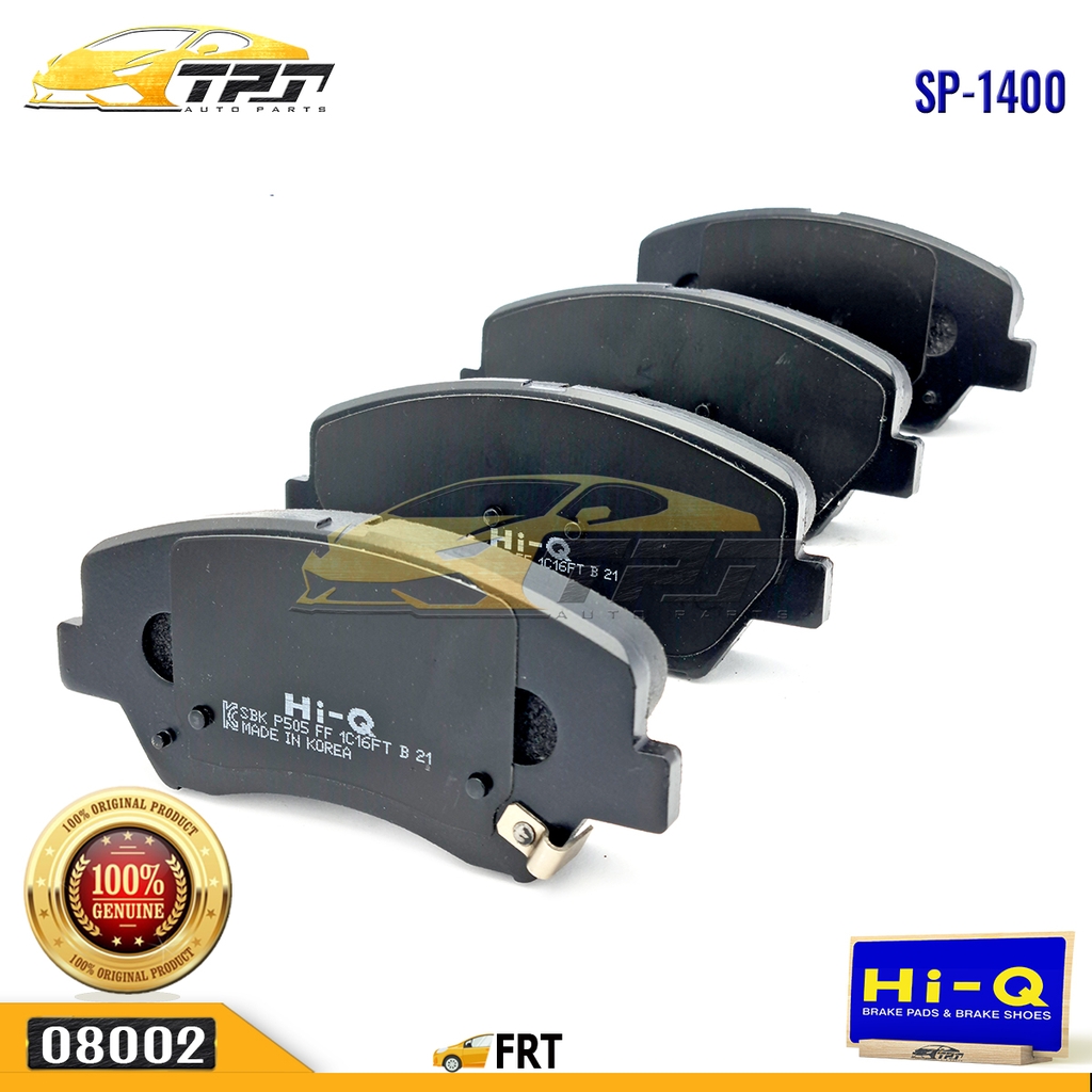 SP1400 Bố Thắng TRƯỚC Hyundai ACCENT 11-16 AVANTE - ELANTRA 11-16 Kia CREARO 13- K3 13- Hi-Q - Korea