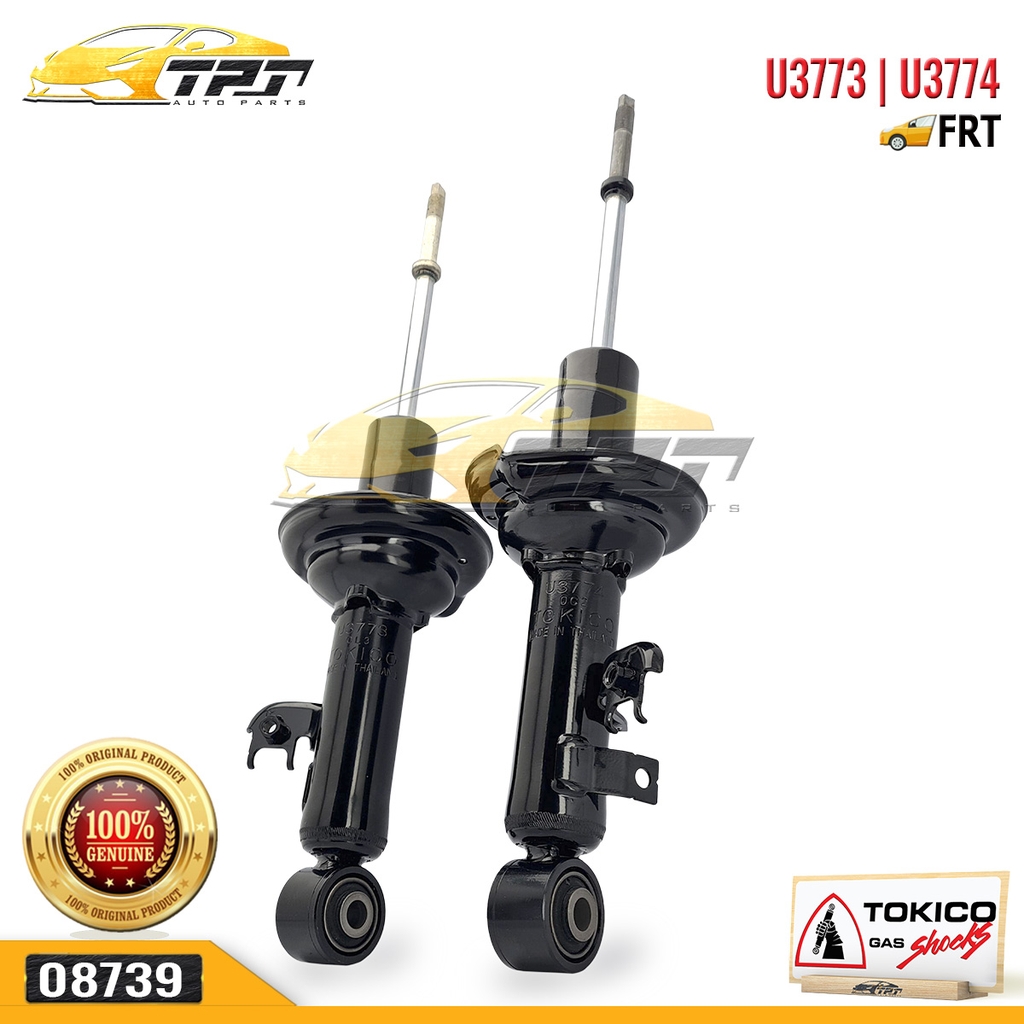 U3773 - U3774 Hơi Phuộc Nhún - Giảm Xóc TRƯỚC Toyota INNOVA 06-15 HILUX 2.5 2WD 04-15 TOKICO - Japan